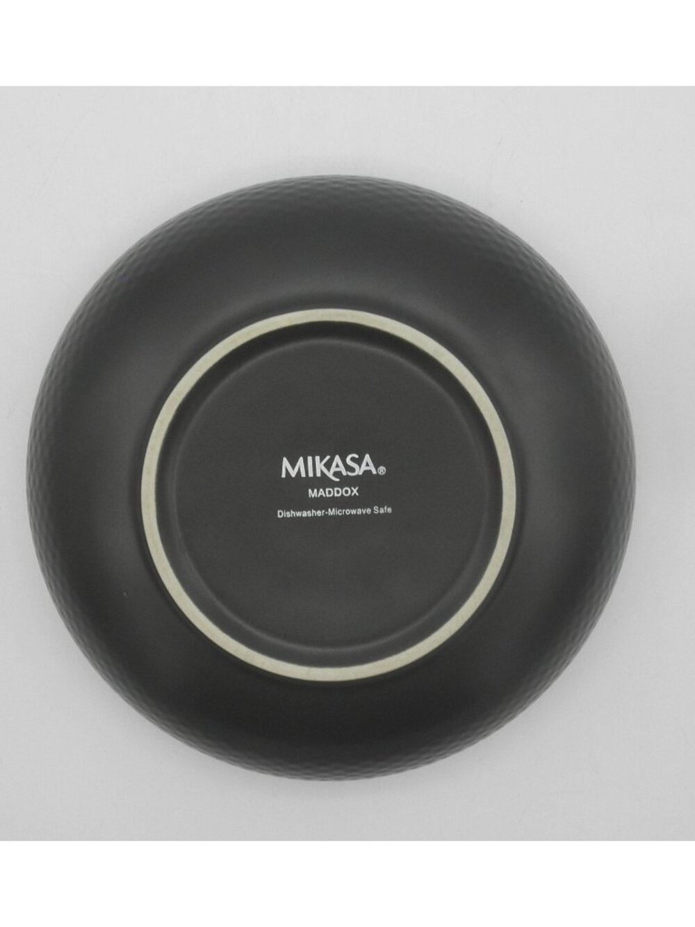 Maddox Gray by Mikasa 7 Inch Individual Pasta Bowl Set of 4 Pattern: MIKMADGR - Picture 6 of 7